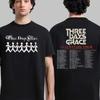 Three Days Grace Alienation Tour 2026 North America Cities Dates 2 Sided TShirt