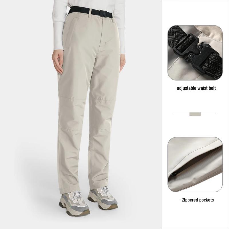 CAMEL Unisex Outdoor Windproof Warm Hiking Pants