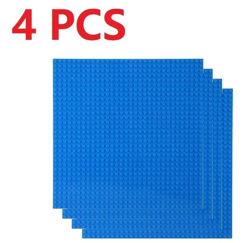 Non-Toxic 4Pcs Base Plates 32X32 16X32 Dots Classic Base Plates Blocks Diy Plastic Building Bricks Assembly Compatible All Brand City Toy