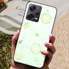 For Redmi Note 12 Pro 5G Case Note12 Covers Soft TPU Black Silicone Cover for Xiaomi Redmi Note 12 Pro+ 5G Plus Cartoon Painted