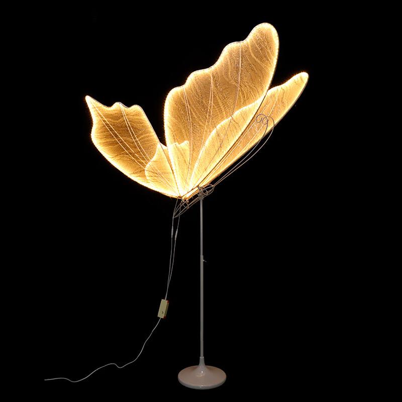 Luminous Butterfly Wing Pendant Light