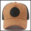 Casual Mesh Cap Hat Logo Design Stylish Sports CZA328 [White Fang] Men's Women's (Khaki)