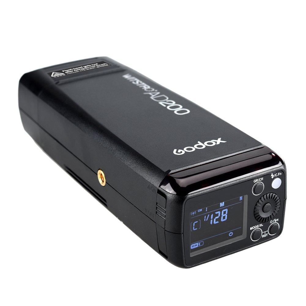 Godox AD200 Mini Wireless Flash Compatible with Canon Nikon and Sony Includes Two Light Authentic Includes Japanese Instruction Manual 2.4GX System,