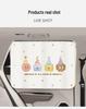 Car Rear Seat Cartoon Sunshade Curtain - Baby Sun Protection & Heat Insulation