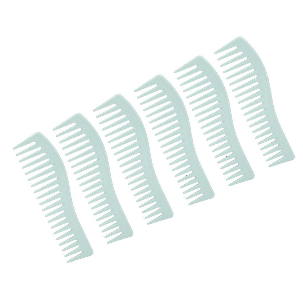 10 szt. Grzebień z szerokimi zębami Duży grzebień do rozczesywania włosów Mokre włosy Kompaktowe narzędzie do stylizacji włosów Szampon do domu