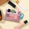 1pc Mini Mesh Zipper Bag Makeup Pouch Available In Multiple Colors, Coin Purse, Small Bag for And Keys, Card Holder, Portable Coin Pouch