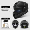 Mi Ling Women's Full-Face Motorcycle Helmet - Warm & Anti-fog