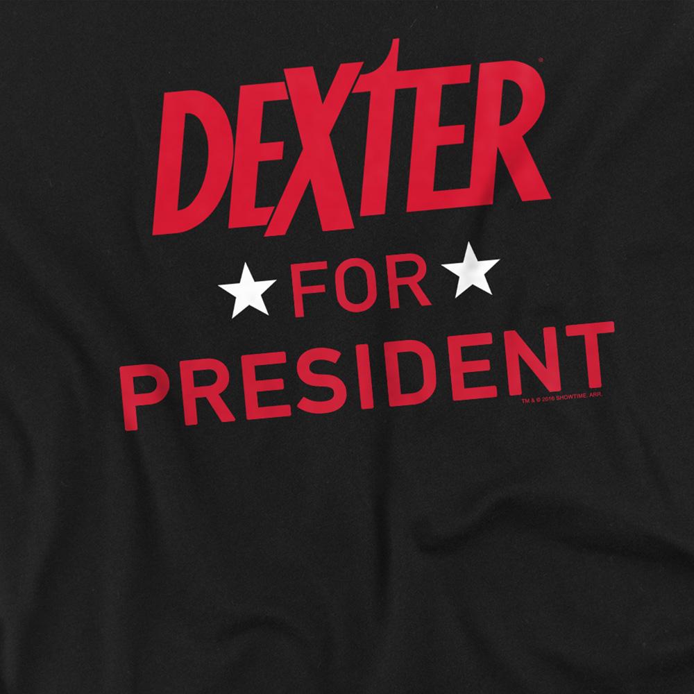 Dexter Unisex Adult Dexter For President T-Shirt