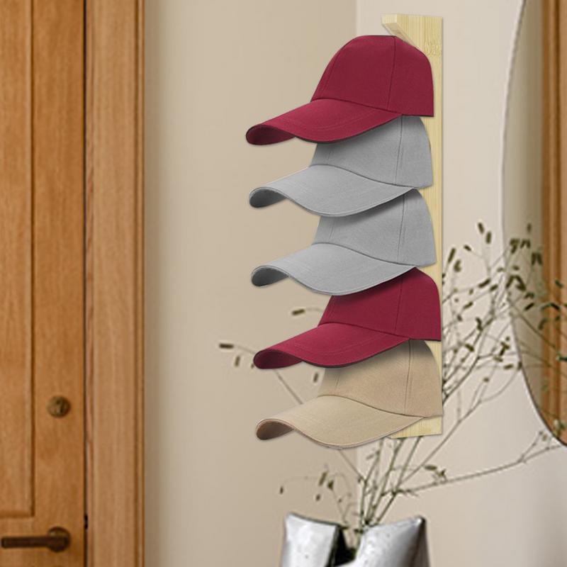 Baseball Hat Organizer Hat Organizer Storage Shelf Home Decor Strong Storage Hanger Multi-layer Display Space-saving For Closet