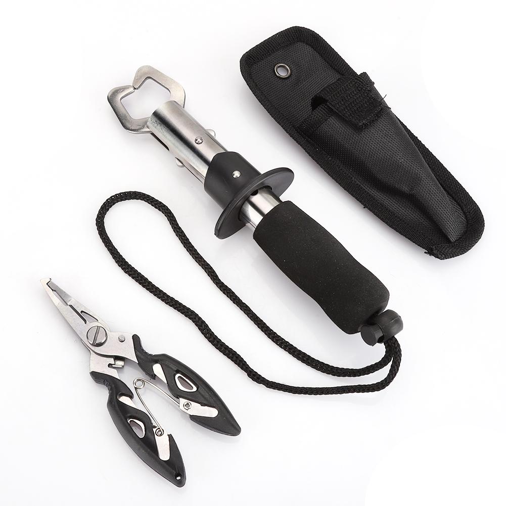 Stainless Steel Straight Handle Fishing Control Grip Small Pliers Multifunction Combination Tool Kit