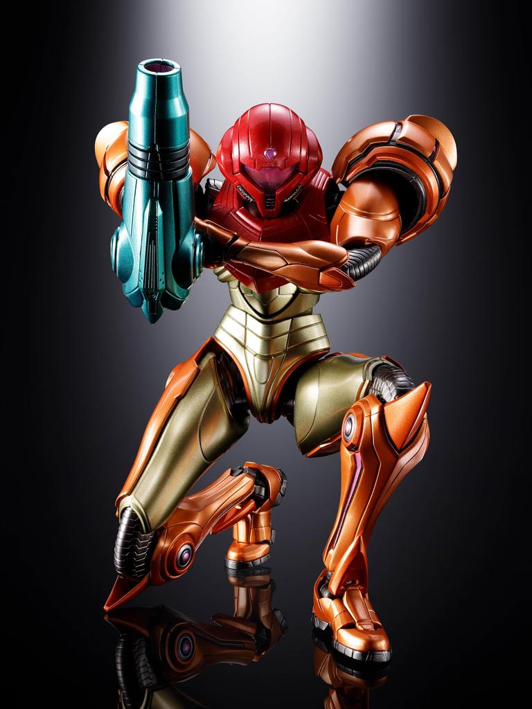 Tamashii Nations Super Alloy Samus Aran Metroid Prime 4 Beyond Ver. Movable Figure 210mm ABS Die-Cast PVC Painted