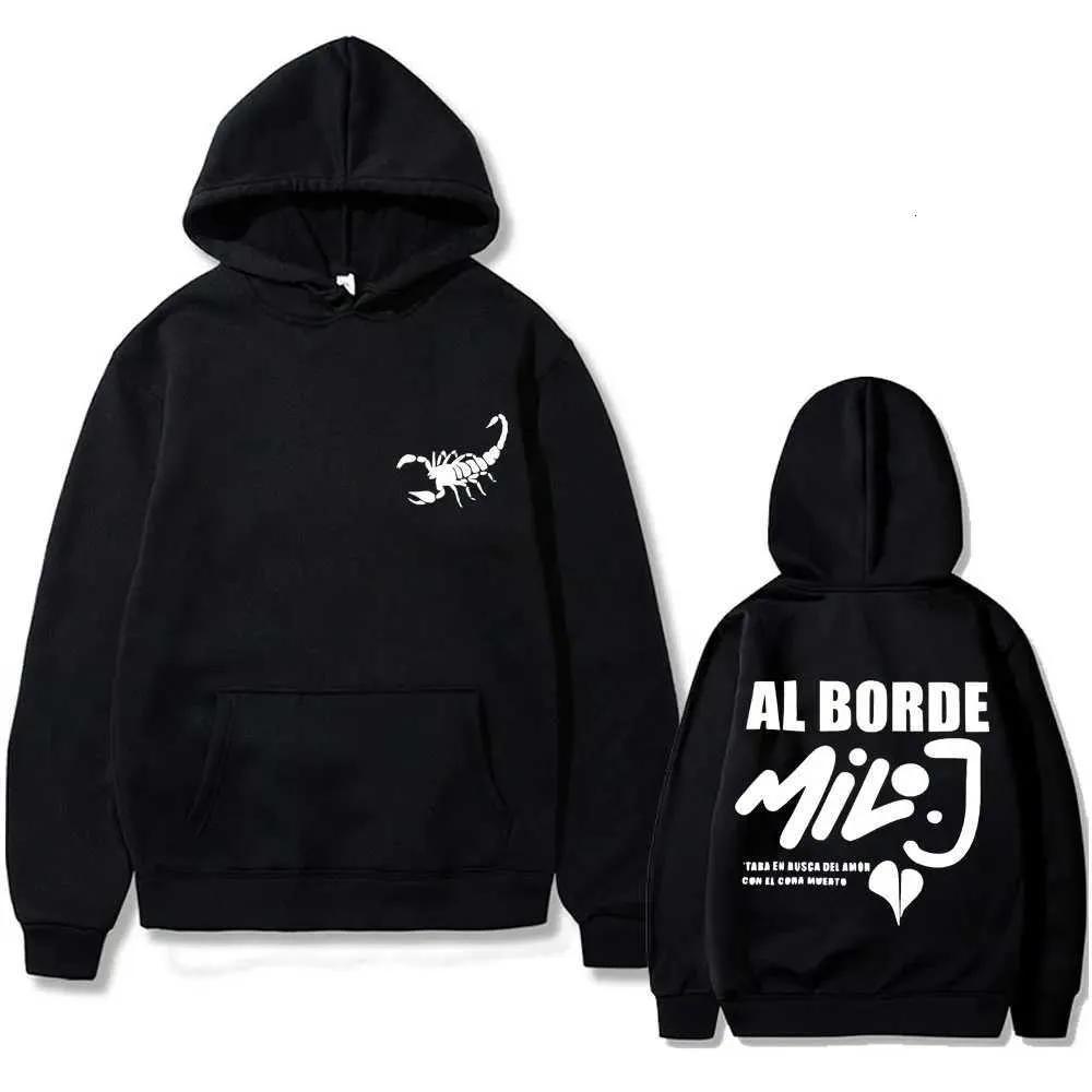 Rapper Milo Album Graphic Hoodie Men Women Hip Hop Fashion Oversized Hooded Sweatshirt Mens Casual Fleece Cotton Hoodies27