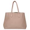 Il Micio Shrink Leather A-1 Tote Bag beigeUsed