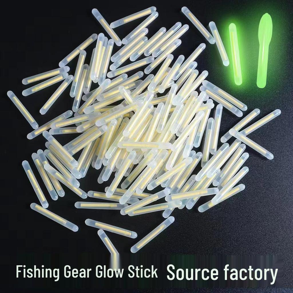 Świecące w ciemności patyki do wędki - Fluorescencyjne spławiki nocne do wędkowania na świeżym powietrzu