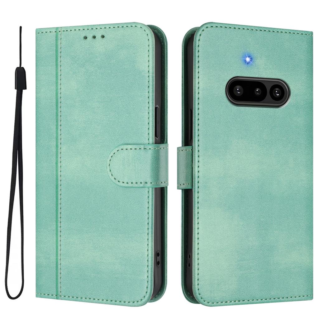 Pentru Nimic Telefon (3a) Huse Portofel Suport Textură Retro Piele Husă Telefon cu Șnur