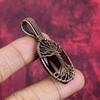 Tree of Life Red Fire Labradorite Pendant Copper Wire Wrapped Pendant Gemstone Pendant Copper Wire Jewelry Gifts for Women Handmade Pendants