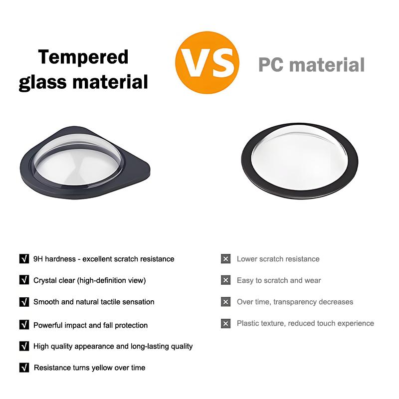 Universal Front Camera Lens Protector Cover Anti Dust HD Scratch Resistant for Selfie and Video Call Purpose