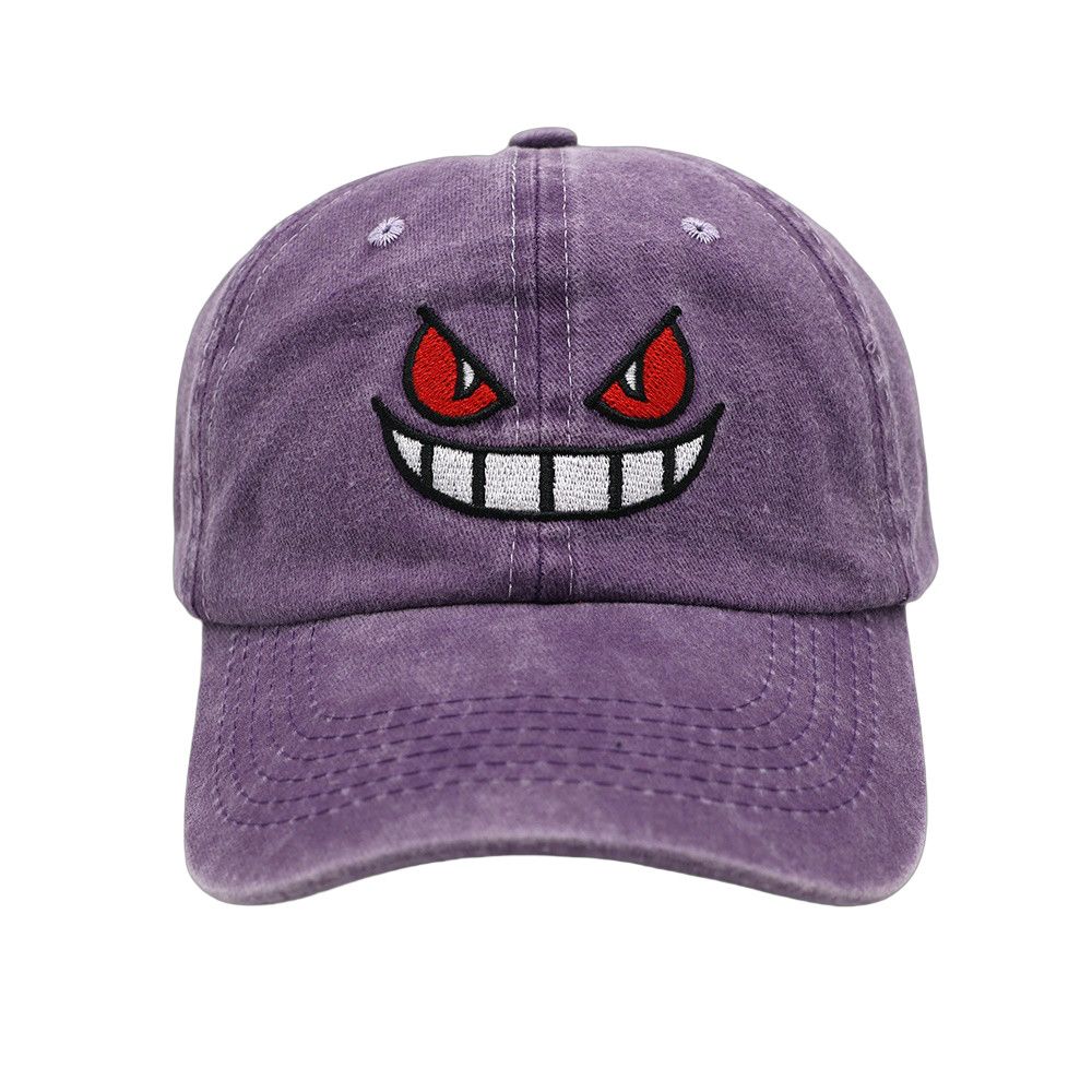 Anime Ghost Theme Baseball Cap - Children's Cartoon Baseball Cap with Sun Protection Hat