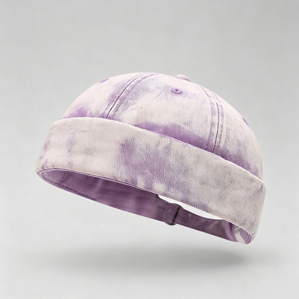 Casual Brimless Docker Cap Hip Hop Vintage Dome Hat Fashion Beanie Street Hat Outdoor