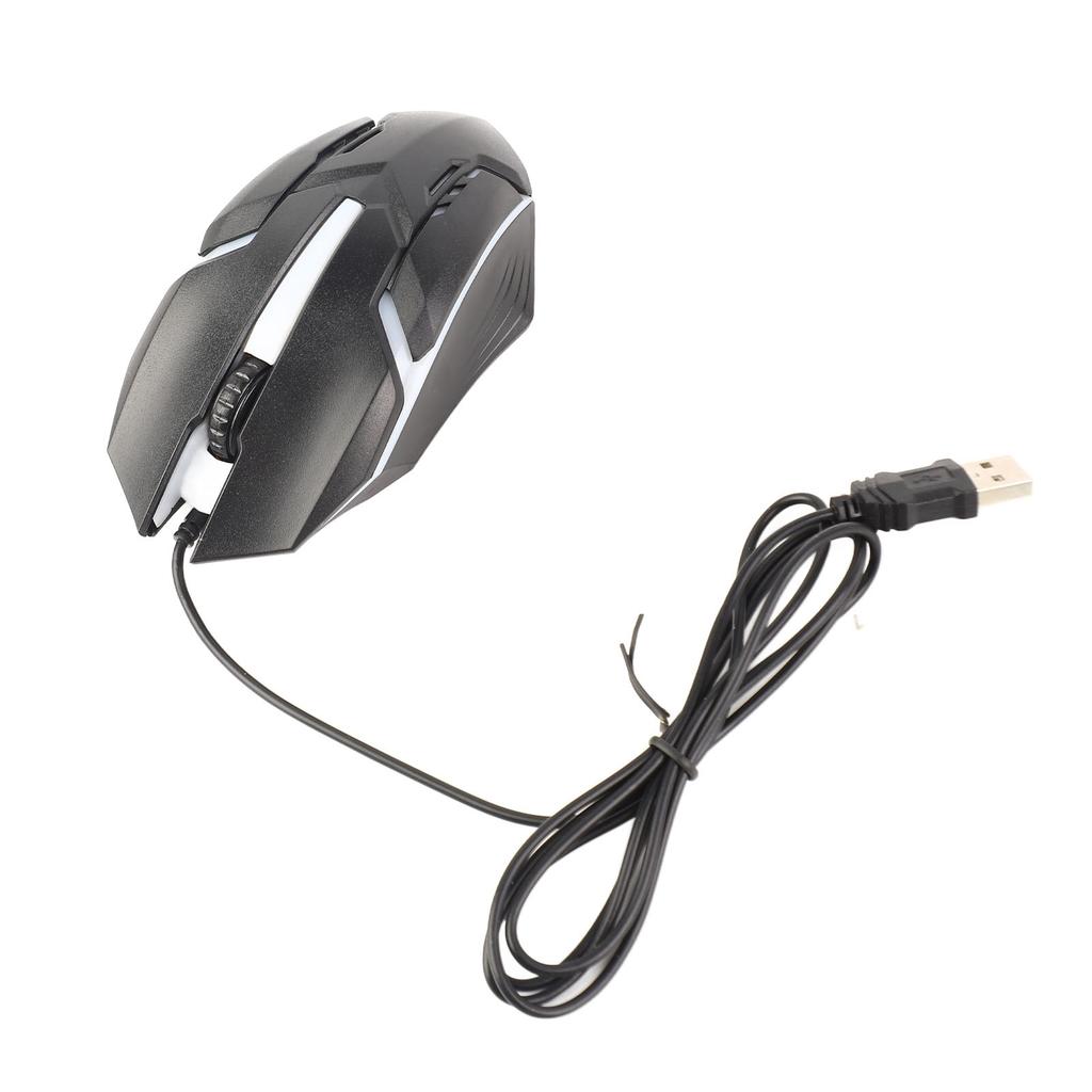 RGB Gaming Mouse 800 1200 DPI Sensitive USB Gaming Mouse Wired for Desktop Computers Laptops