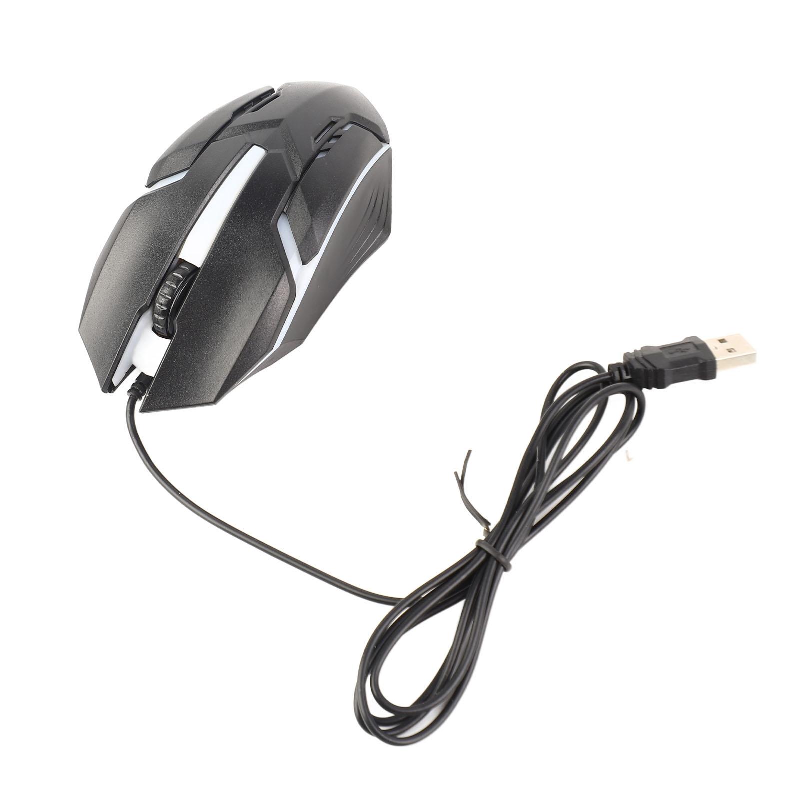 

RGB Gaming Mouse 800 1200 DPI Sensitive USB Gaming Mouse Wired for Desktop Computers Laptops