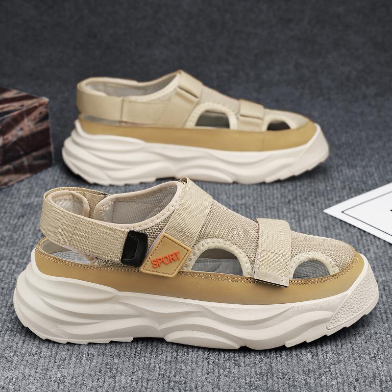 Men‘s Summer Sandals Casual Beach Sandals for Men Soft Comfortable Male Summer Shoes 39-44