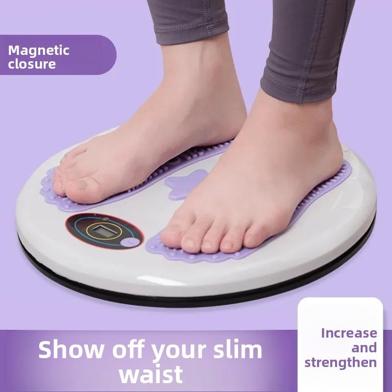 Magnetic Waist Twisting Disc with Smart Counting Home Rotating Twist Board for Waist Slimming Body Shaping Training Supplies