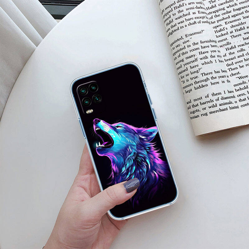 MH148 Animal Wolf Phone Case for Motorola Edge 20 30 S30 40 50 Fusion Lite Plus Pro Neo Ultra One Power Action Macro Hyper Vision Zoom