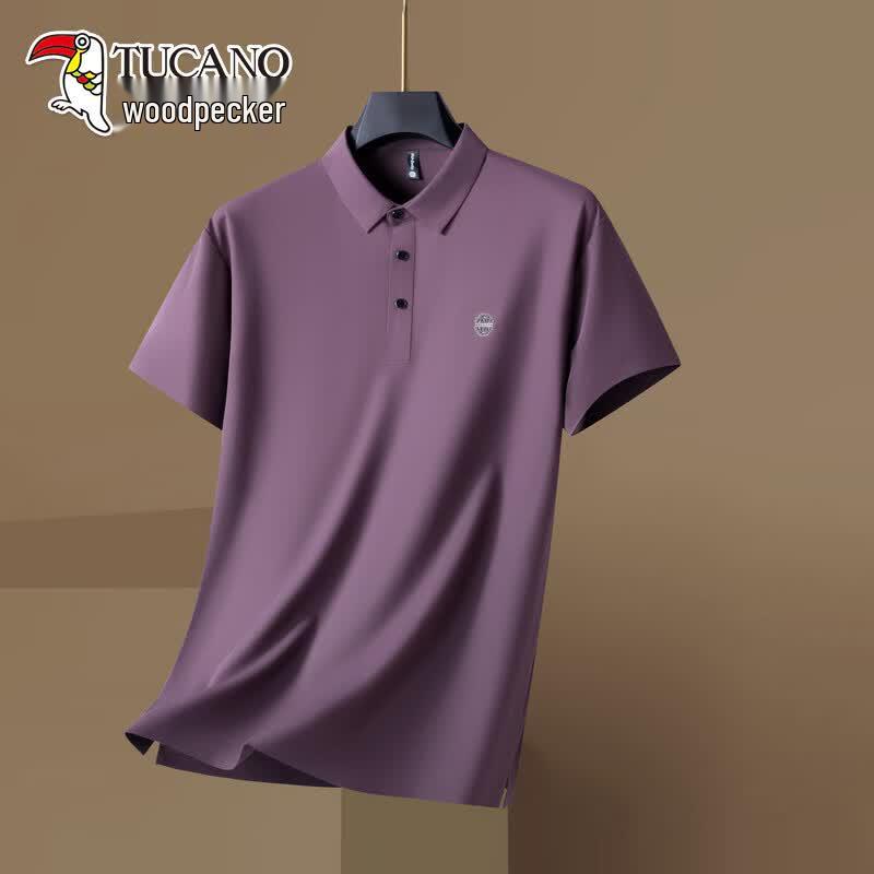 TUCANO Men's Plus Size Seamless Polo Shirt