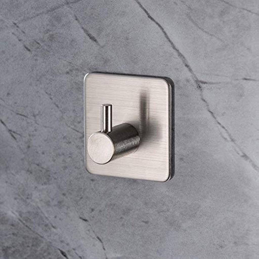 Haken Klebehaken Edelstahlhaken Handtuchhalter für Küche und Bad, 5 Stück Hakenaufkleber