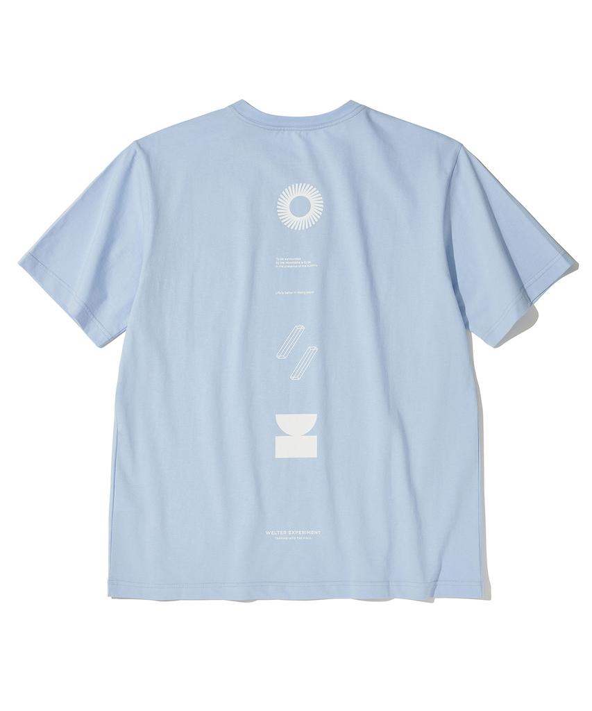 Welteoigseupelimeonteu Nature Balance T-Shirt_Sky Blue