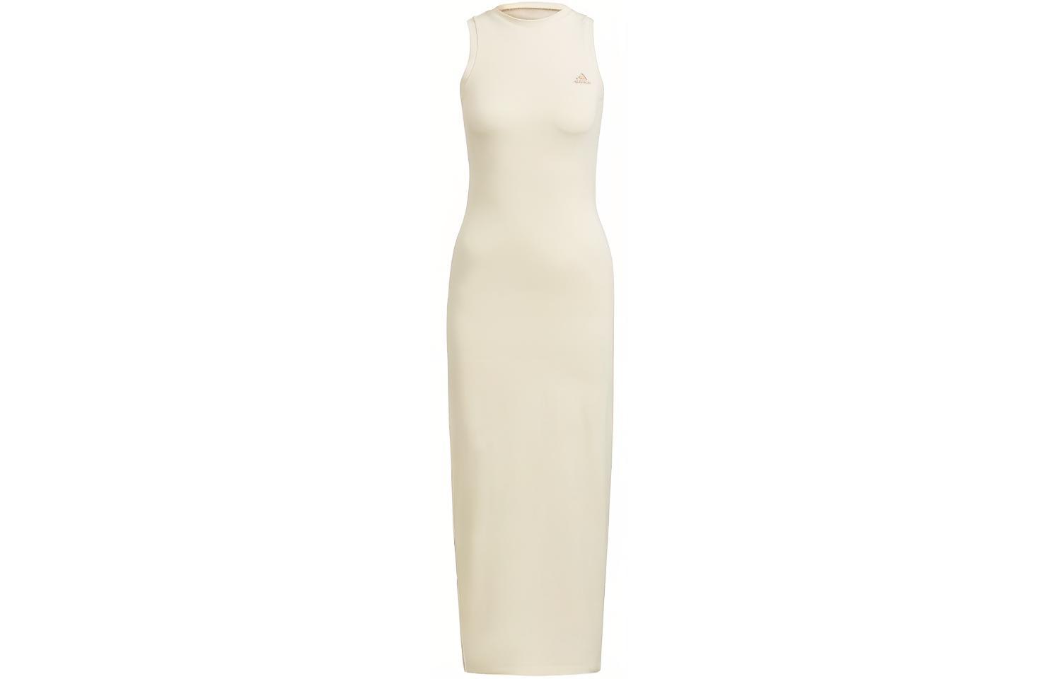 Adidas Sleeveless Dress Women s Ivory HA6551 M