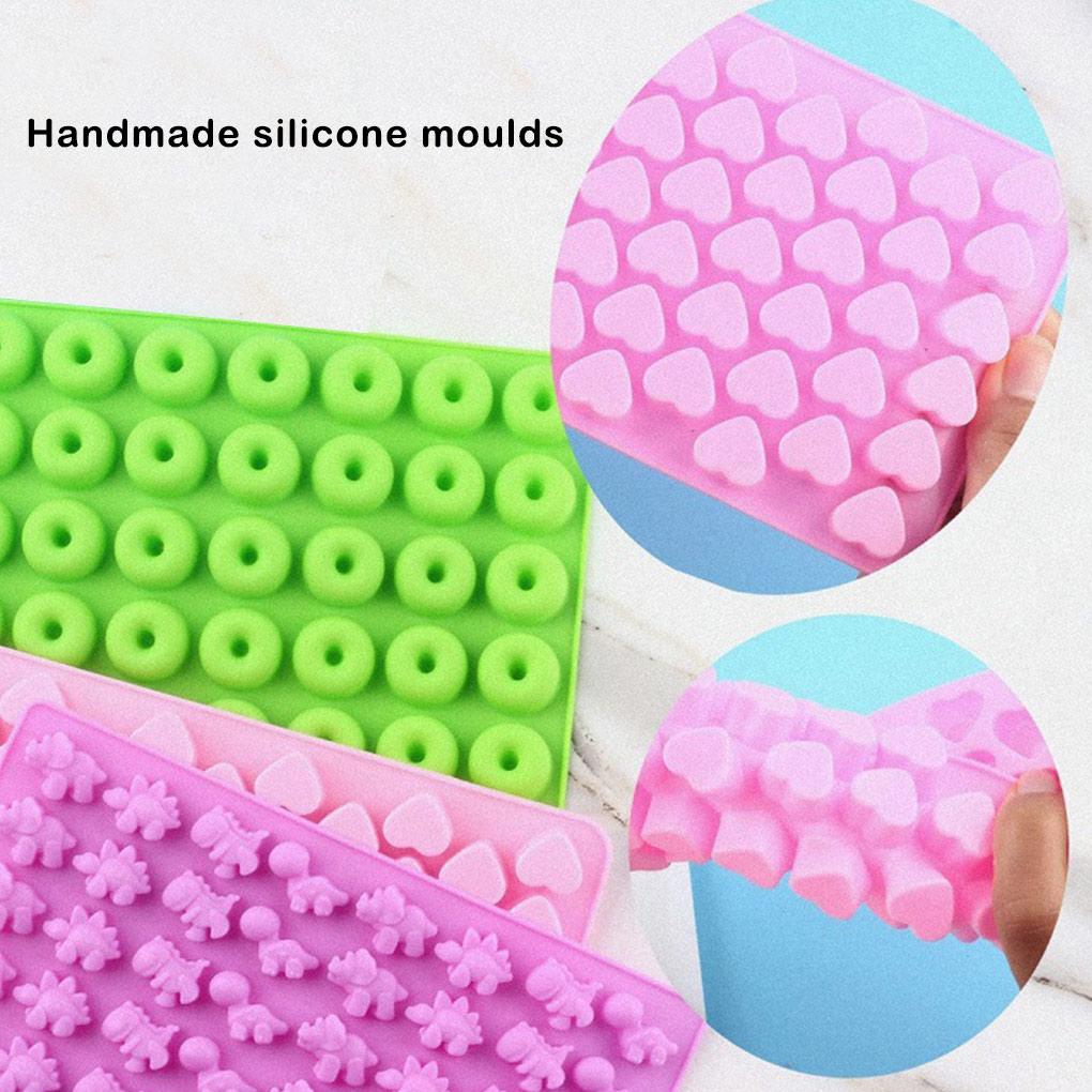 Silicone Mold Cake Cookie Candy Sugar Pudding Chocolate Molds Dessert Mould Dining Bar Kitchen DIY Making Baking Tool