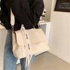 Large Capacity Women's Designer Luxury Tote Bag Pu Leather Shoulder Crossbody Bag for Women Fashion with Ribbons Bags and Bags