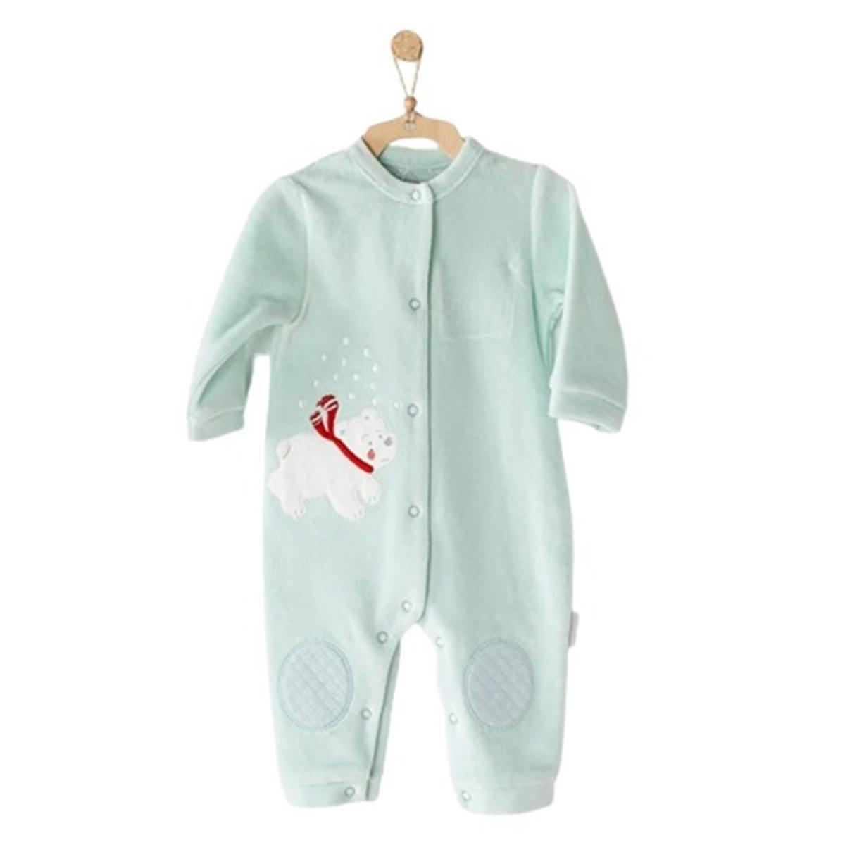 

Andywawa AC23089 Детский комбинезон Little Polar Bear Мятный 9-12 M