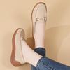 Women Black Moccasins Driving Shoes Flats Casual Nurse Loafers Khaki Minimalist Maternity Office Shoes Large Size