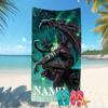 Customizable personalized beach towels World of Warcraft themed designs.Suitable for the beach, yoga, sports;ideal as beach accessories