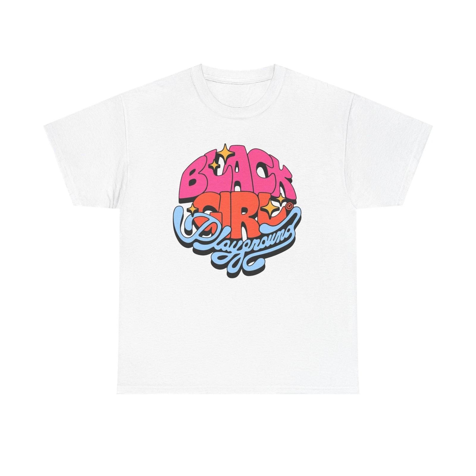 Black Girl Playground Graphic T-Shirt Unisex Heavy Cotton Tee XL