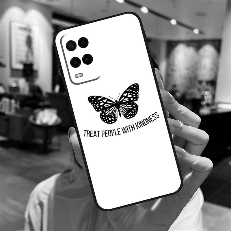 

Treat People With Kindness Case For Oppo A17 A77 A80 A40 A60 A98 A78 A18 A38 A58 A16 A76 A96 A74 A94 A54 A57S A15 Cover OPPO A96 4G