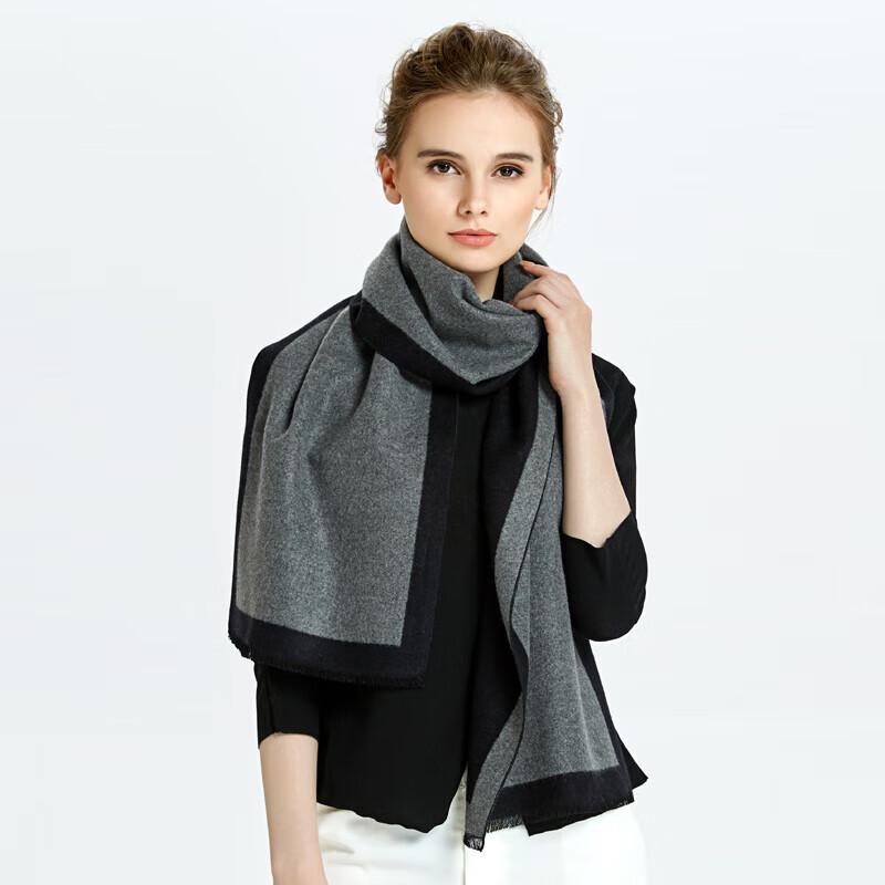 

Шарф в клетку ELSYALN Geyun из акриловой смеси 30x180cm