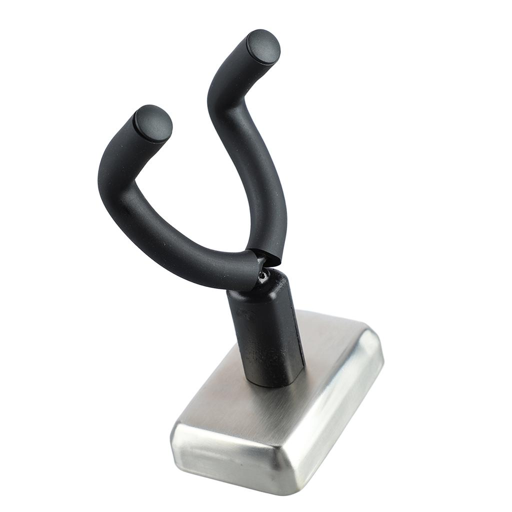 Guitar Wall Hanger Metal Sponge Sleeve Space Saving Square Guitar Hook with Screws