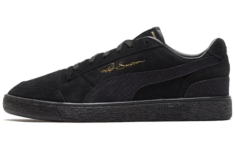 PUMA Ralph Sampson Lo Reptile Black 370966-01 35.5