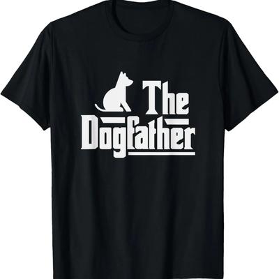 The Dogfather Dad Dog Father Hound T-Shirt