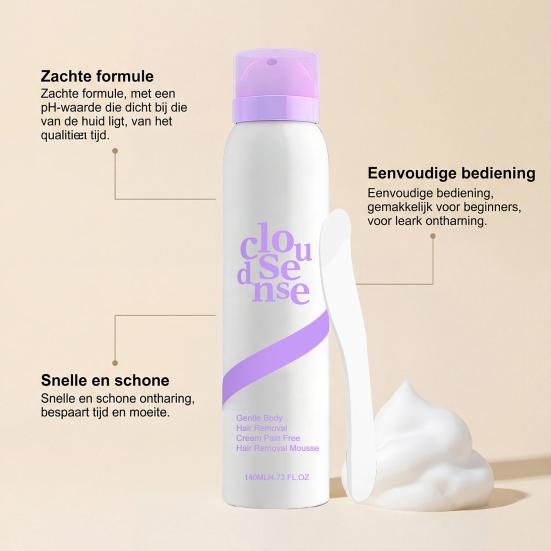 1/2 Stück 140 ml Haarentfernungsmousse Sanft Schmerzfrei Schnell Wirksam Feuchtigkeitsspendend Ganzkörper Arm Bein Achseln Gesichtsbehaarung Entferner Enthaarungscreme