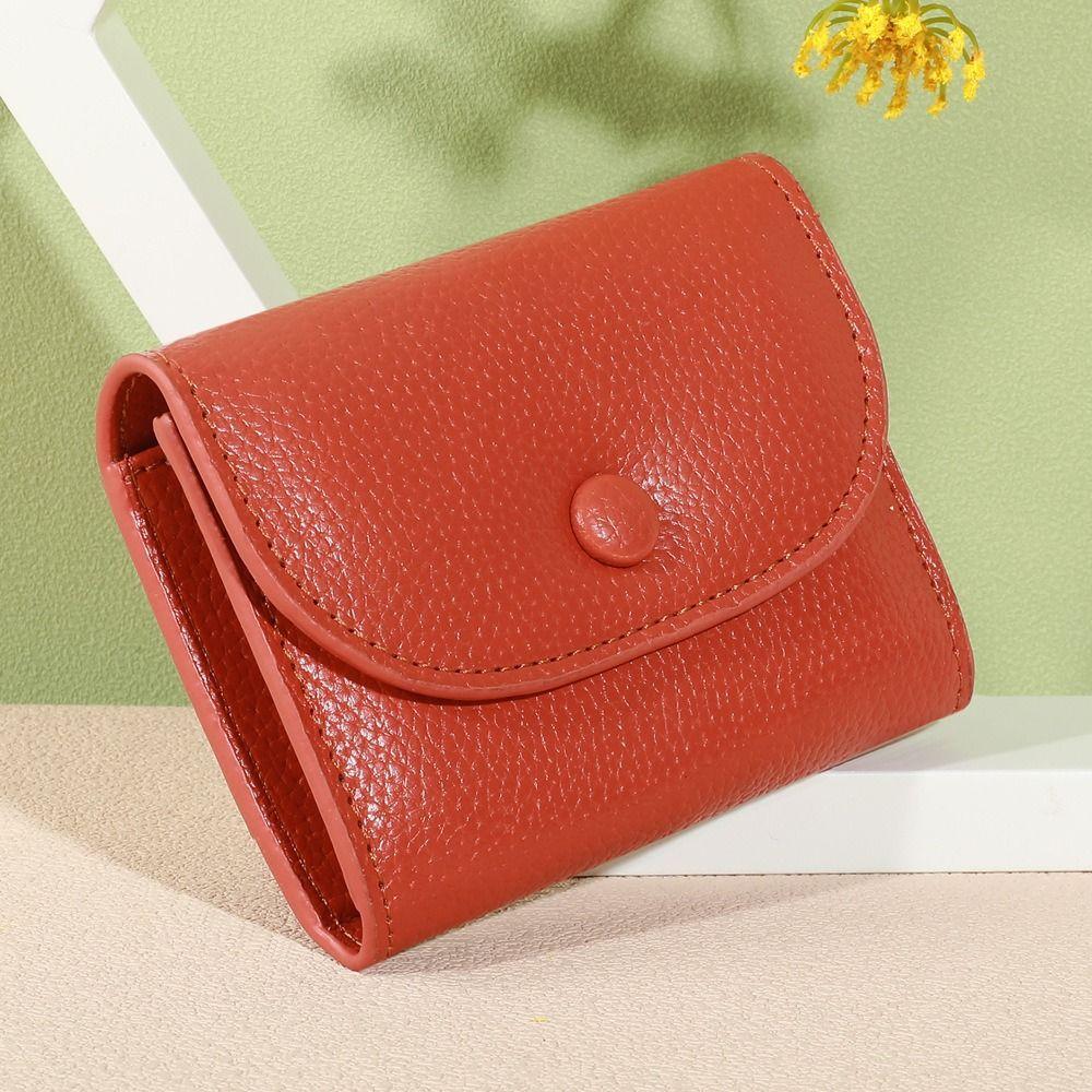 Zipper Women's Wallet Pu Leather Mini Coin Purse Fashion Card Holder  Girls