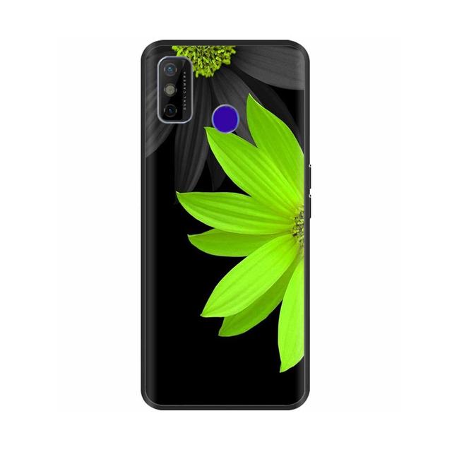 Pentru Tecno Spark 6 Go Husă pentru telefon Husa din silicon moale de desene animate pentru Tecno Spark 6 Go Spark6 Go Negru Tpu Bara de protecție drăguță de desene animate