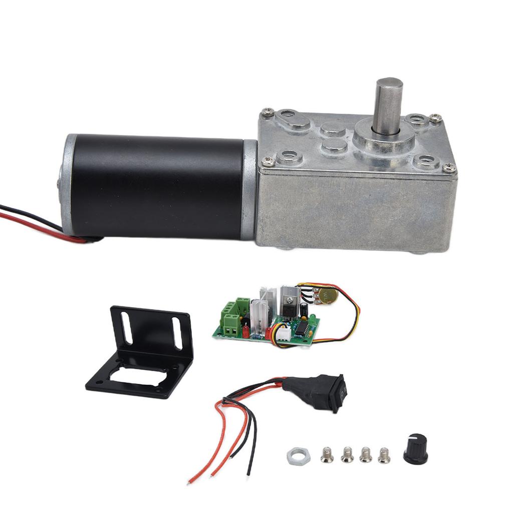 DC12V Redukovaný motor Turbo Šnekový Reduktor Rýchlosti Strojné Príslušenstvo s 8mm Hriadeľom 5840‑31ZY12V50RPM