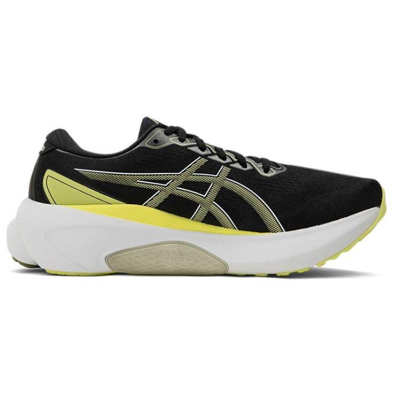 Asics Gel-Kayano 30 WIDE Men Low Top Marathon Running Shoes Yellow Black 1011B685-003