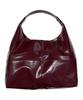SCULPTOR Carryall Hobo Bag Burgundy