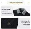 Men's Plus Size Winter Corduroy Lambswool Jacket - Warm Lapel Workwear Coat for All Ages